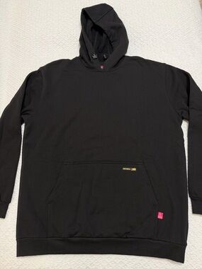 Bocomal Flame Resistant Black 14 OZ Classic Pullover Hoodie 2609 Men’s Size XL